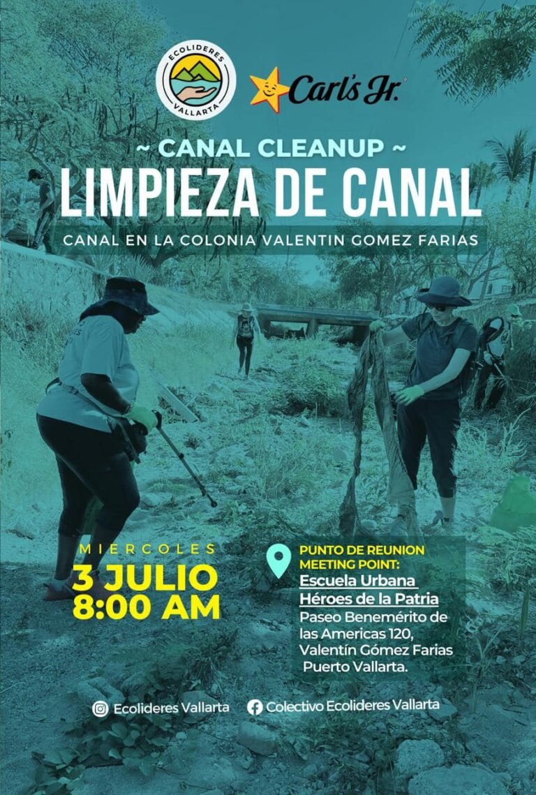 Limpieza del Canal Colonia Valentín Gómez Farías