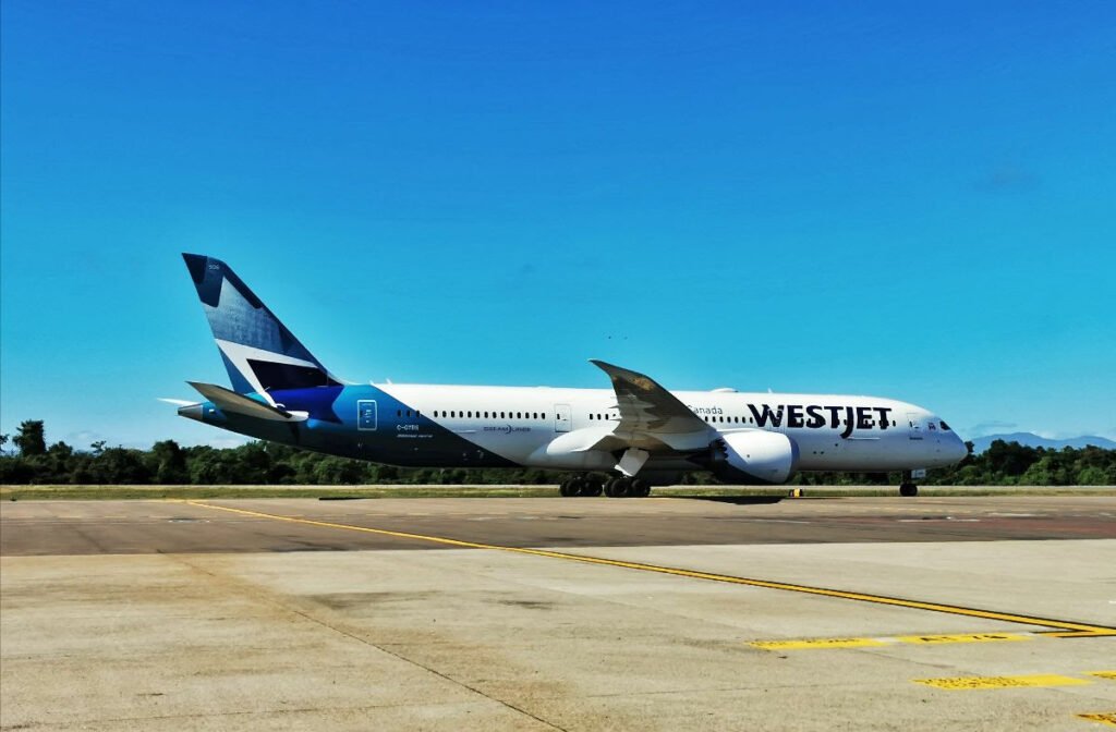 Aerolíneas Canadienses West Jet en Puerto-Vallarta