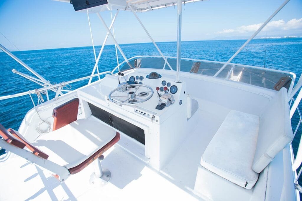 Centro de mando y controles de navegación Viking.