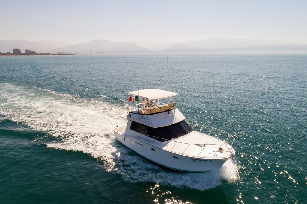 Perfil de navegación de la lancha personalizada Isabella II.