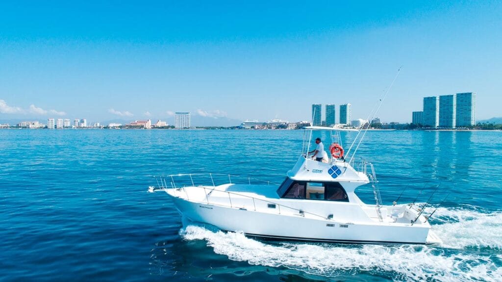 Perfil de navegación de la lancha personalizada Karina II.