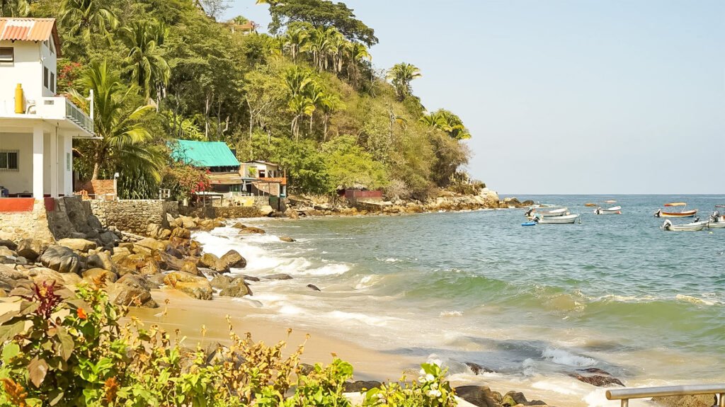 tour yelapa y Playa Majahuitas - Vista de Playa