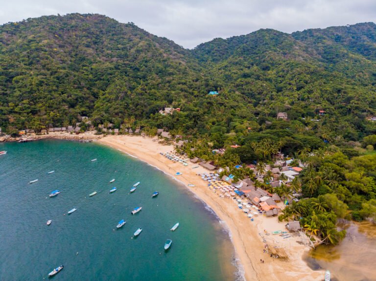 Tour Yelapa y Playa Majahuitas - vista aérea Yelapa