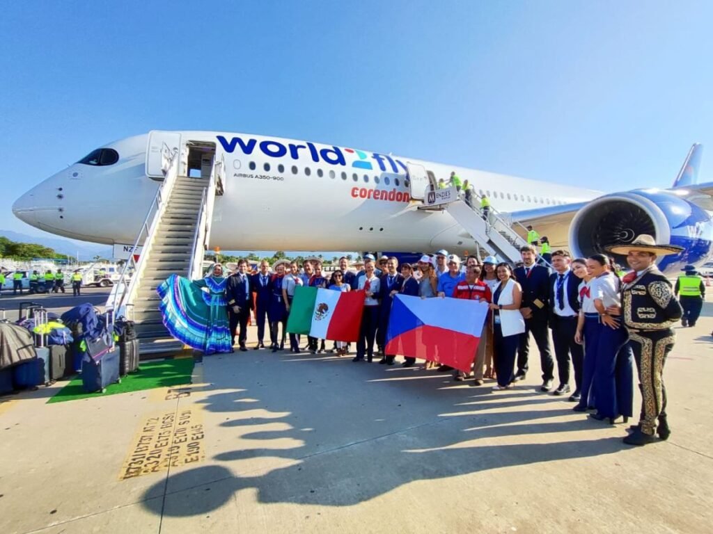 Puerto Vallarta Recibe Nuevo Vuelo desde Praga