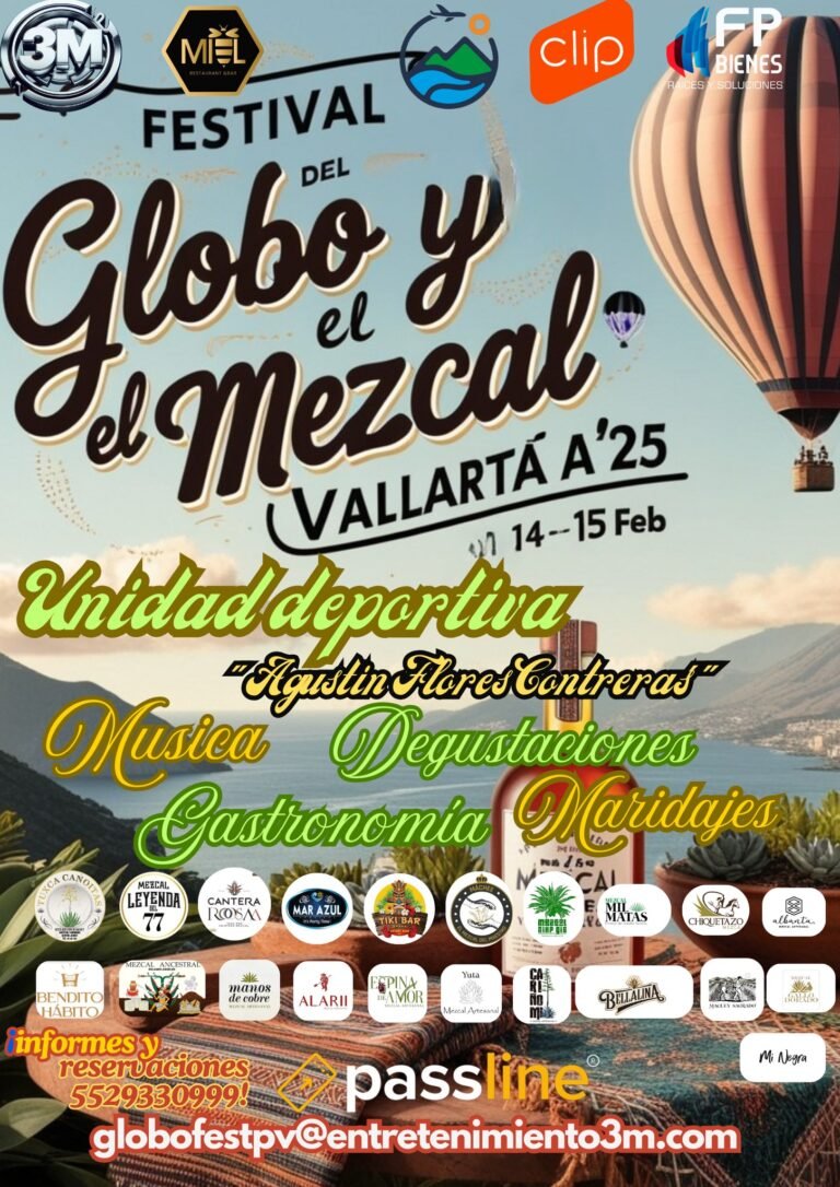 Festival del Globo y el Mezcal Vallarta 2025