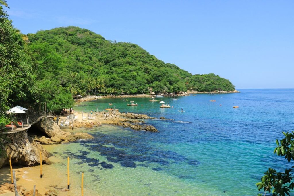 Atardecer en Las Caletas Beach & Adventure Park.