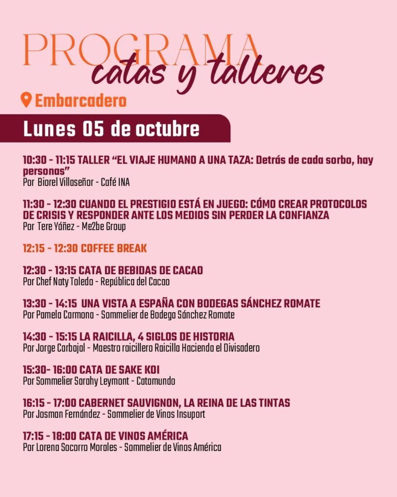 Catas y Talleres a